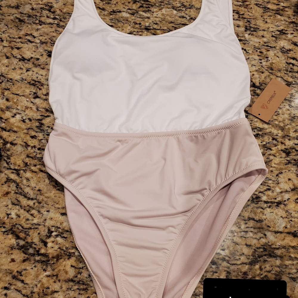 Cremieux Seawater Solids Womens One Piece Swimsuit